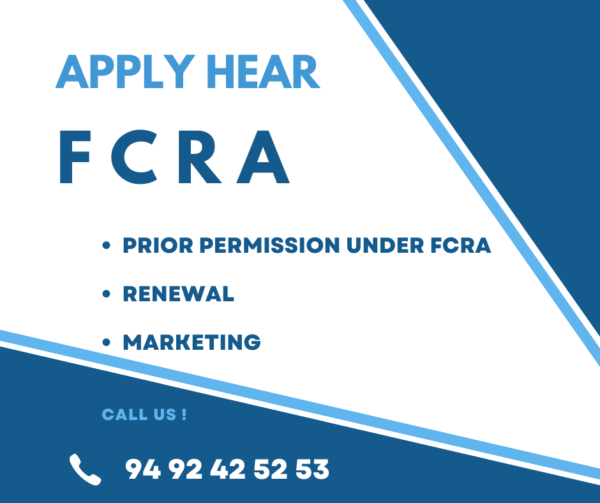 FCRA Registration Payment