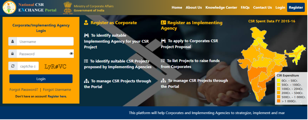 CSR plaform